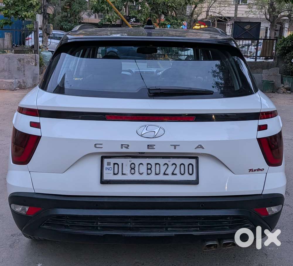 Hyundai Creta 1.4 Sx (o) Turbo Petrol Dct Dual Tone, 2022, Petrol
