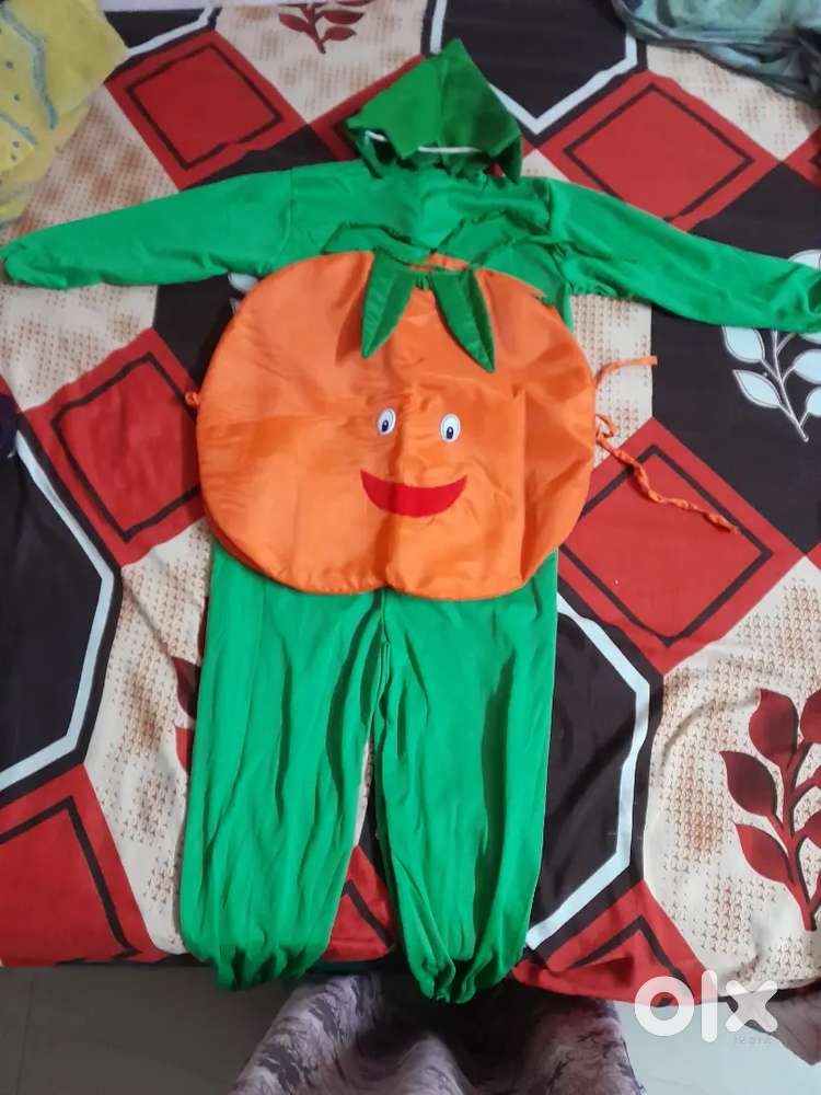 open lace back dress Buy Fancy Steps Realistic Look Apricot Fruit Fancy Dress Costume for School  Competition, 5 to 6 Years Online at Low Prices in India