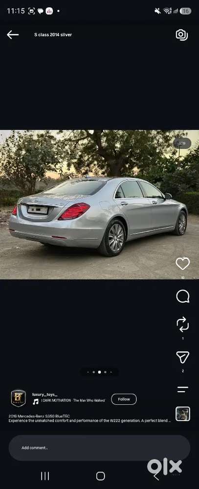Mercedes-benz S-class 2014 Diesel