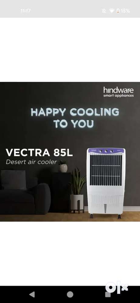 Hindware 85 Liter Desert Cooler Brand New Condition ACs
