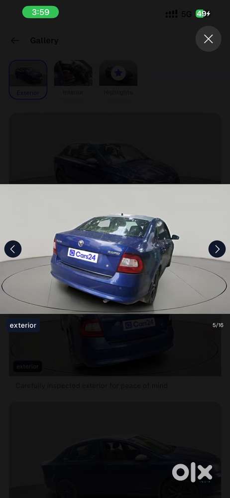 Skoda Rapid Tsi 2021 Petrol Car
