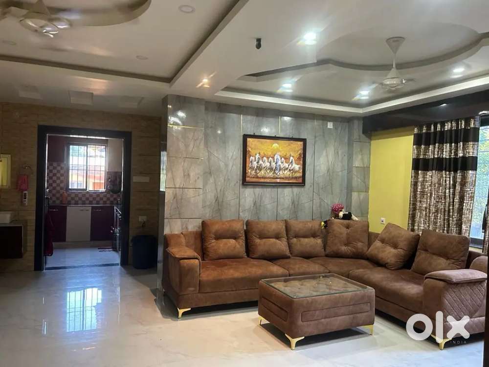 At Hatigaon, near Meghmala apartment 3bhk full furnished resale flat