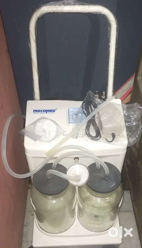 Niscomed electric dual jar suction machine