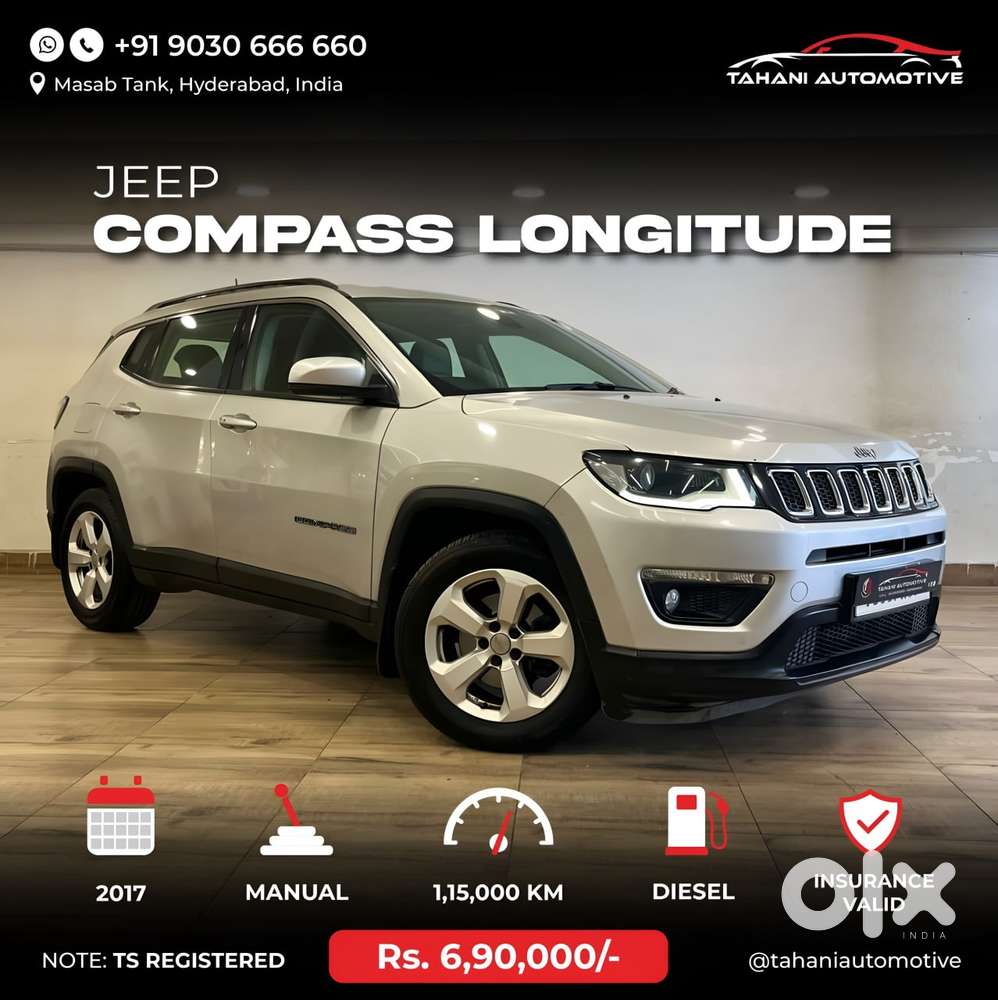 Jeep Compass 2.0 Longitude, 2017, Diesel