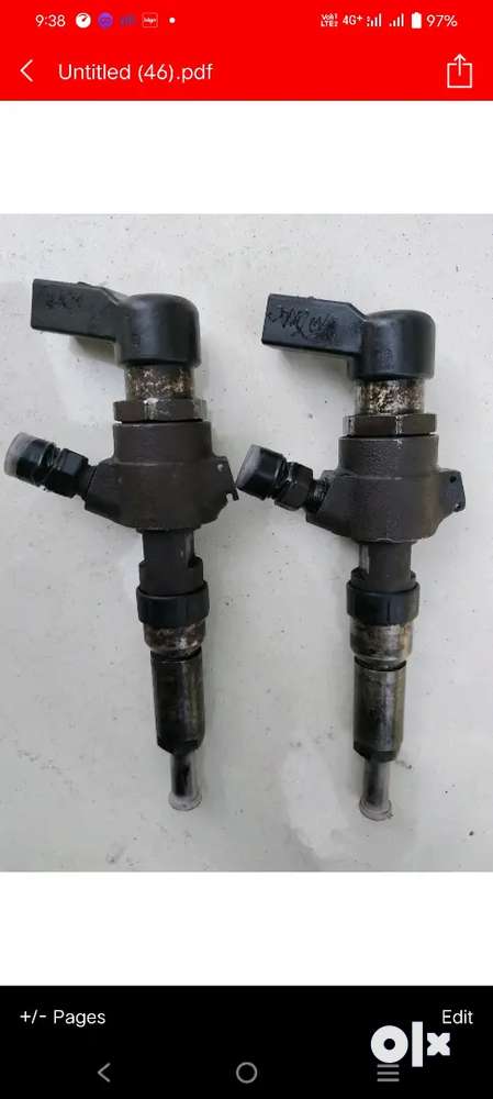 Ford Figo Fiesta fuel injector 4 pics pair available - Spare Parts ...