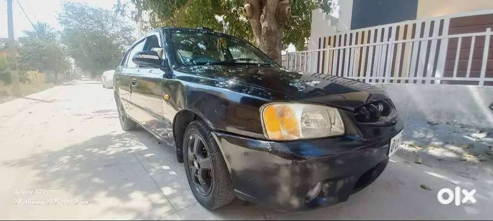 Hyundai Accent Vivo 2003 Black Less Driven