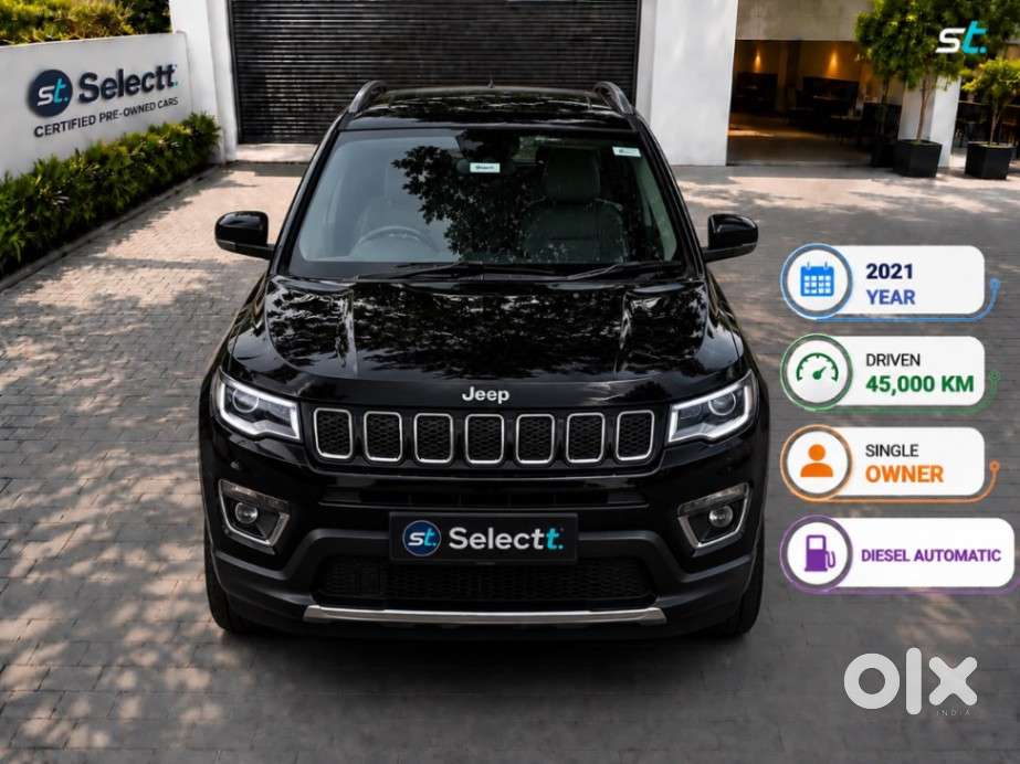 Jeep Compass Model S (o) Diesel 4x4 At, 2021, Diesel