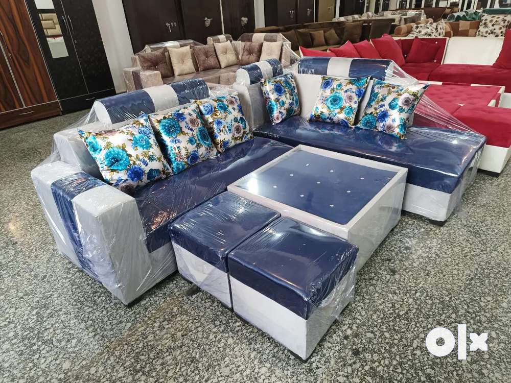 Olx l on sale shape sofa