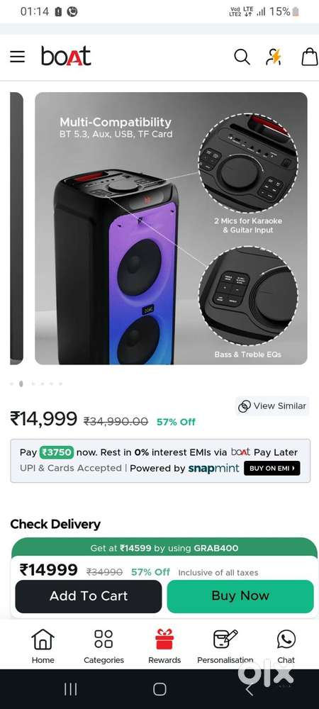 Multi-compatibility party Bluetooth speakers TVs, Video Audio