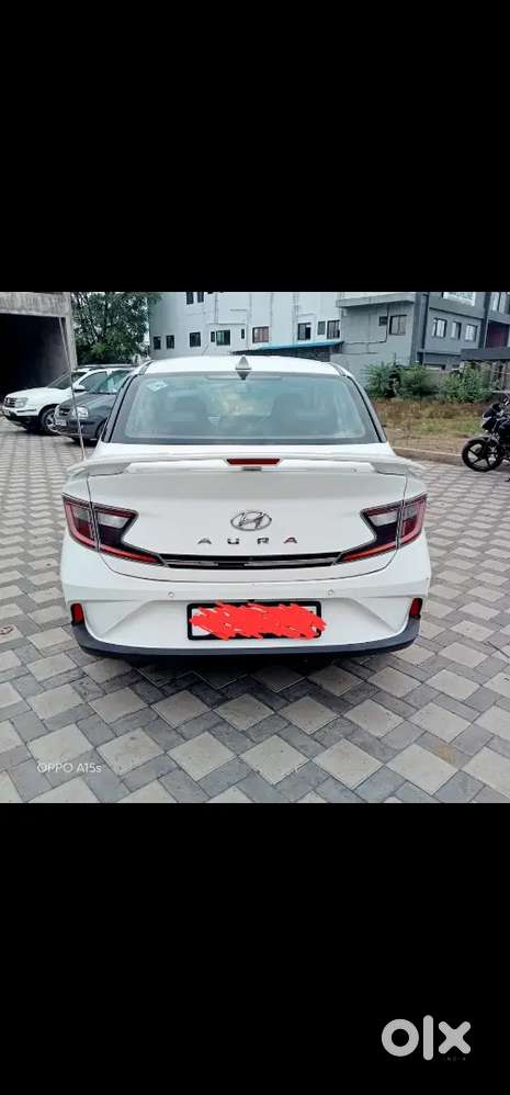 Hyundai Aura Sx Cng Dec 2022 Model In Good Condition