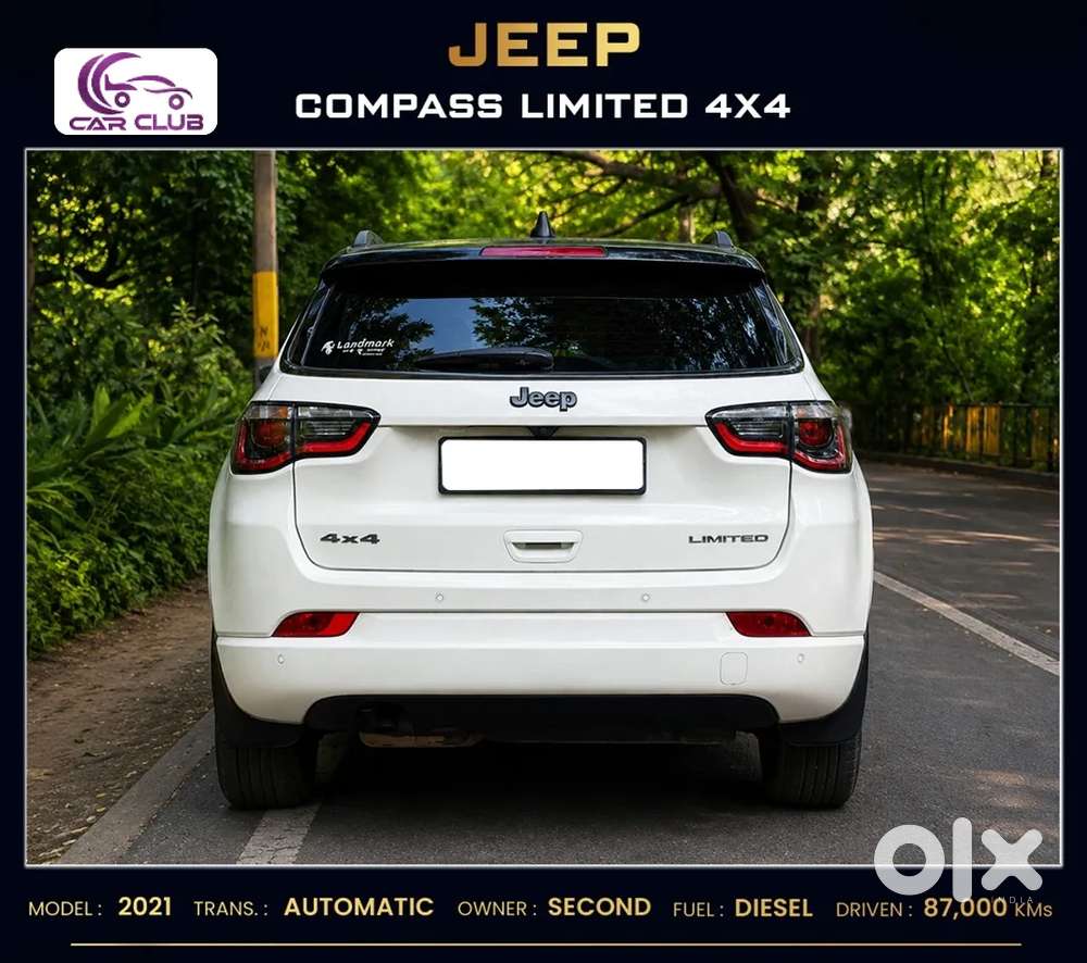 Jeep Compass 2.0 Limited 4x4, 2021, Diesel