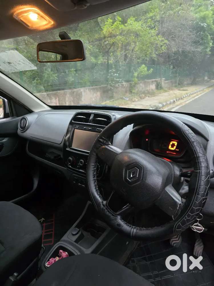 Renault Kwid Easy-r Amt 2017  Low Km Driven  Red Colour