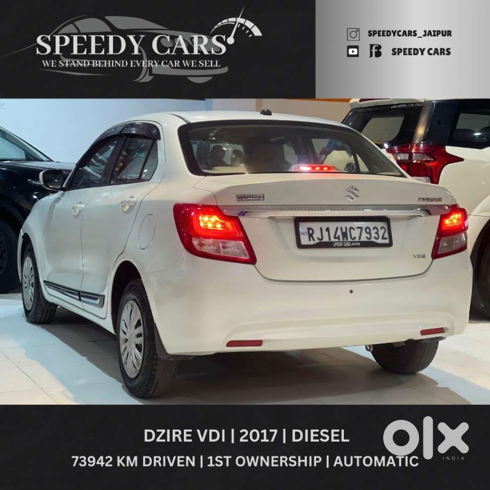 Maruti Suzuki Swift Dzire Amt Vdi, 2017, Diesel