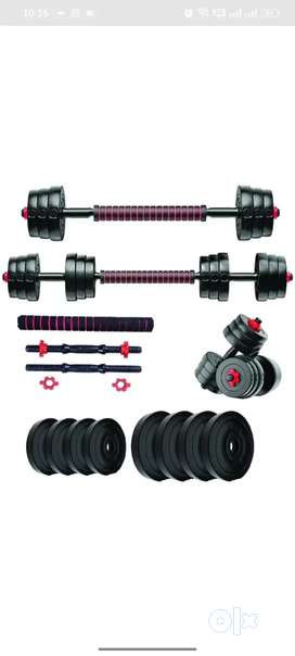 10kg Dumbbells Used Gym Fitness equipment for sale in India OLX