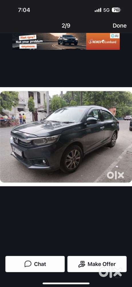 Honda Amaze 2022 Petrol