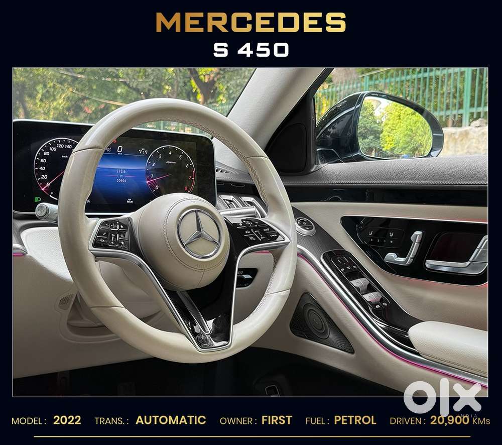 Mercedes-benz S-class S 450 4matic, 2022, Petrol