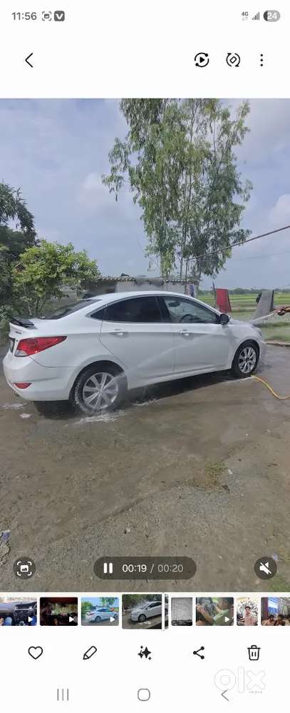 Hyundai Verna Diesel 2011 H Gadi Ekdm Fresh Gadi Me Koi Bhi Kaam Nhi H