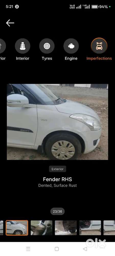 Maruti Suzuki Swift 2013 Petrol 63800 Km Driven