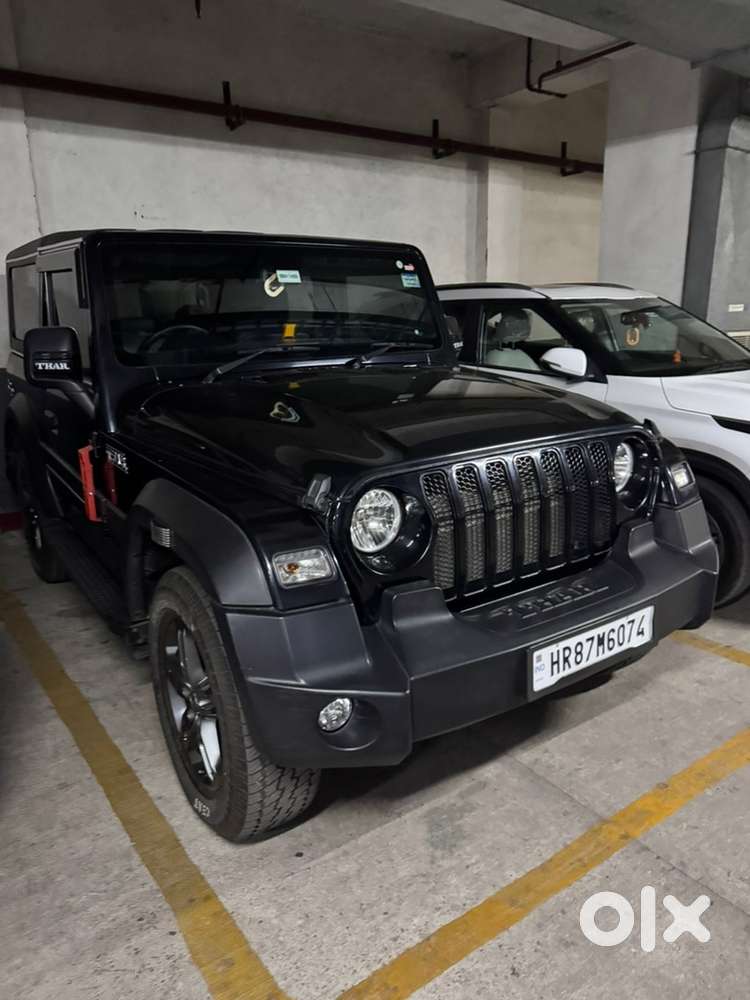 Mahindra Thar Diesel Manual 2023 Black Urgent Sale