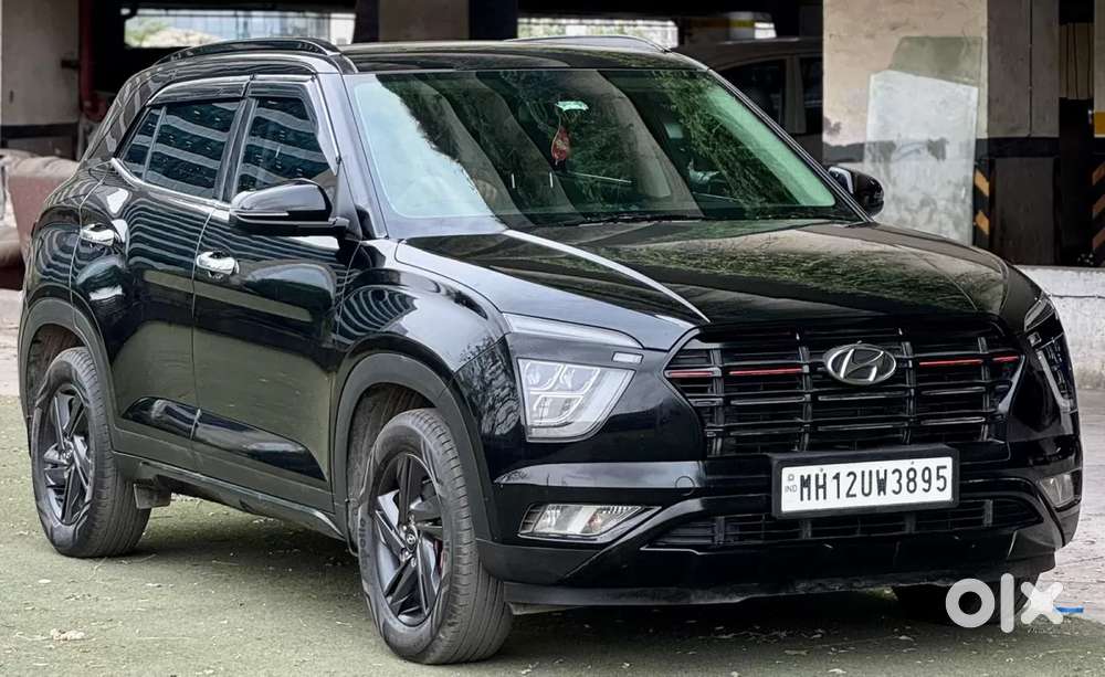Hyundai Creta 1.5 S Plus Knight Petrol, 2022, Petrol