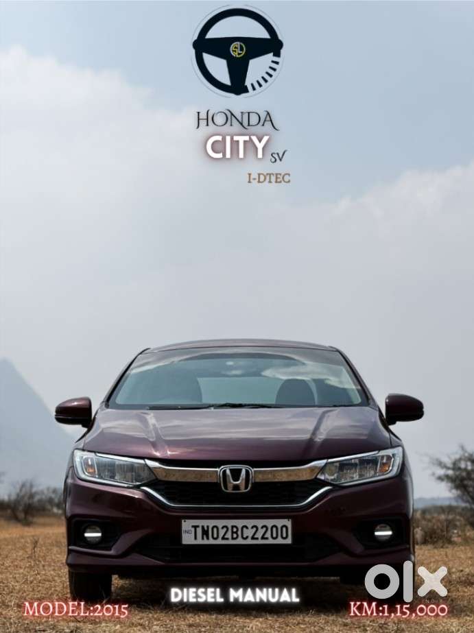 Honda City 2014-2015 I Dtec Vx, 2016, Diesel