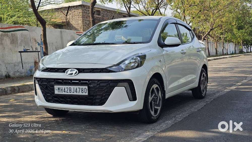Hyundai Aura Sx (o) Manual, 2023, Cng & Hybrids