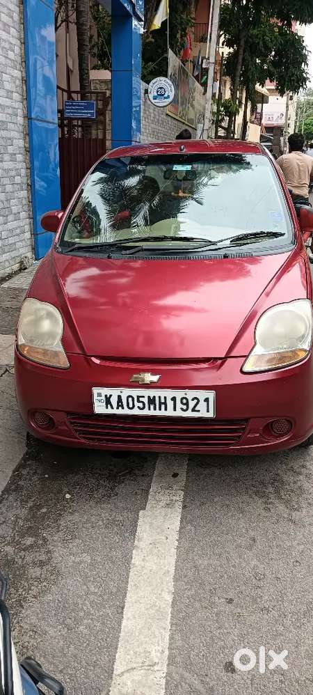 Chevrolet Spark 2010 Petrol 95000 Km Driven Front Glass Crack