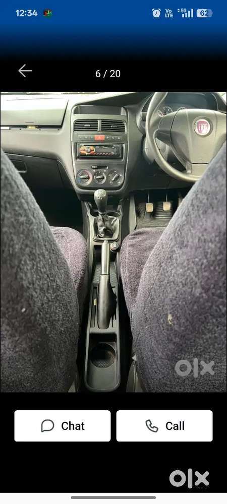 Fiat Grand Punto 2012 Petrol 50000 Km Driven