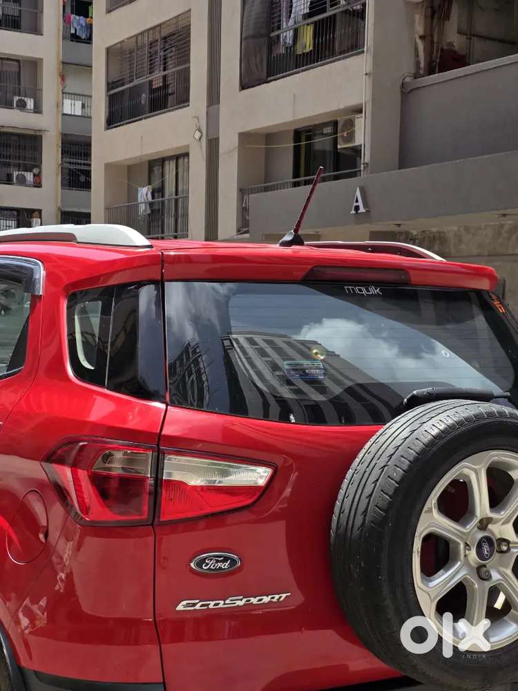 Ford Ecosport Titanium+ Automatic  Single Owner  Race Red Colour