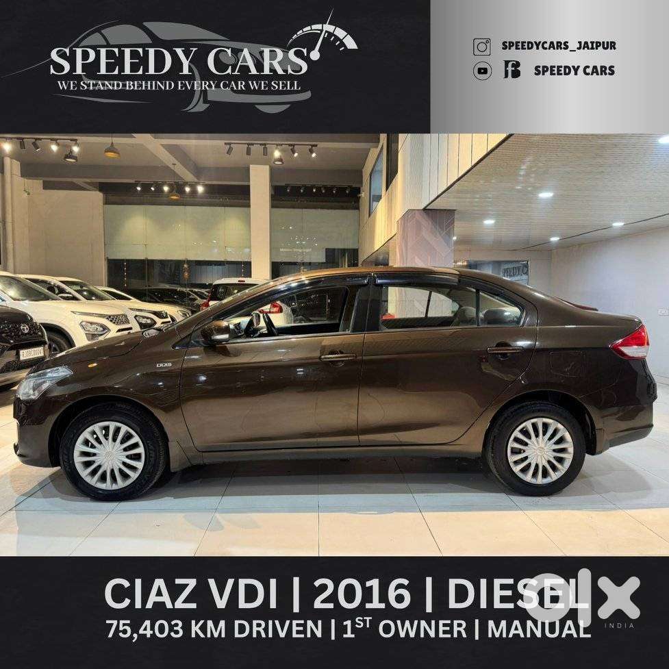 Maruti Suzuki Ciaz Vdi Plus, 2016, Diesel