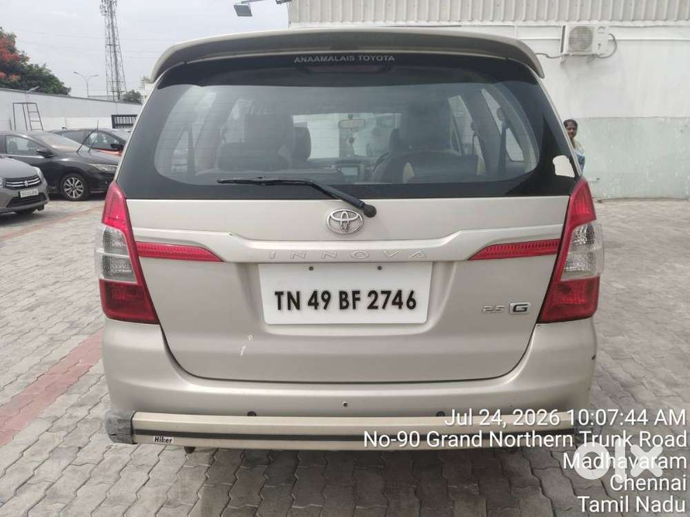 Toyota Innova 2.5 G (diesel) 7 Seater, 2016, Petrol