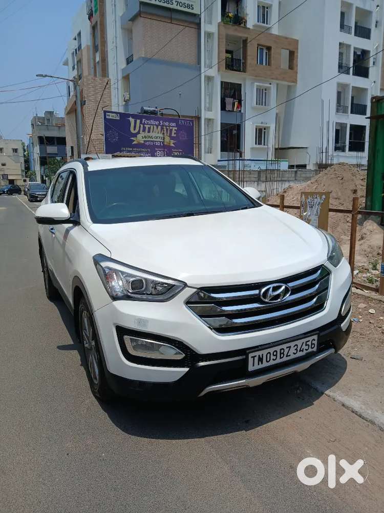 2014 Santafe Sx Automatic Diesel Single Owner Ac Working Insurance Liv