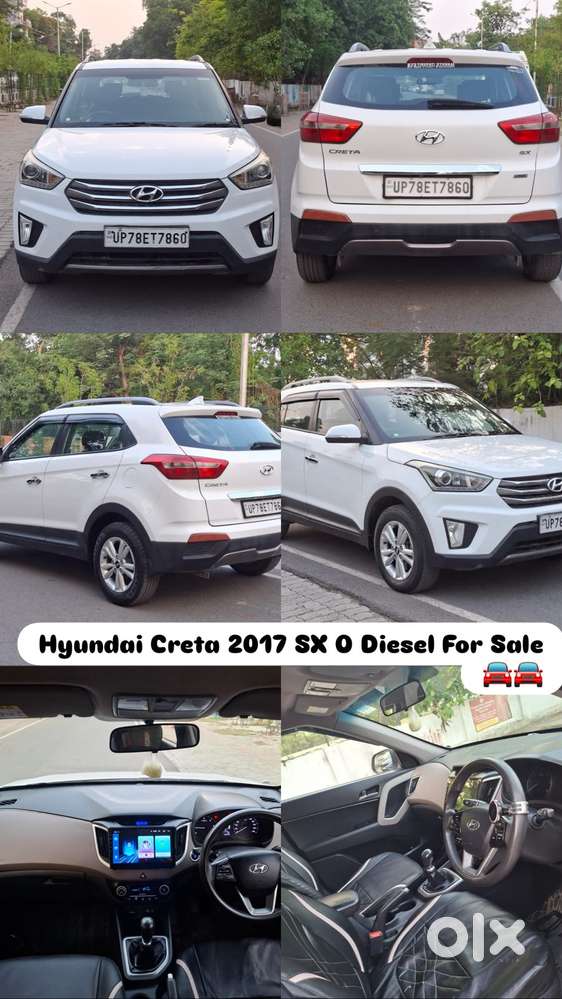 Hyundai Creta 1.6 Sx (o), 2017, Diesel