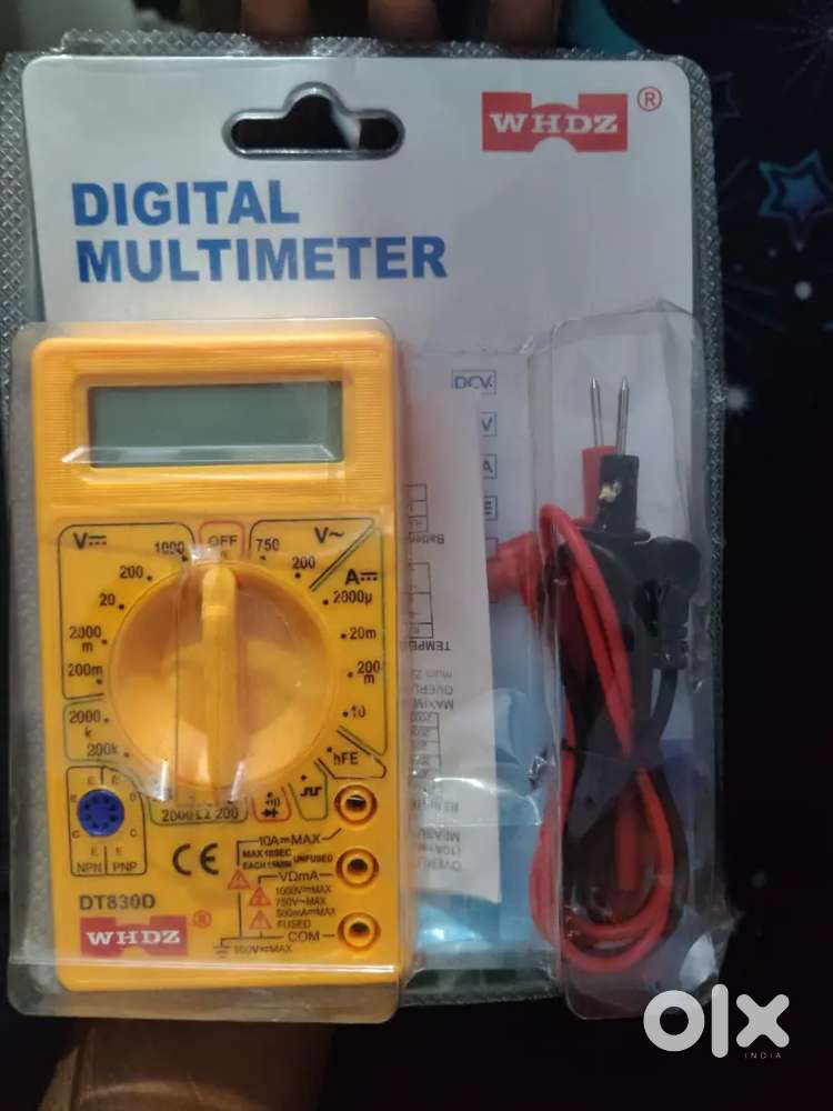 WHdz DT830D Digital Multimeter with Test Probes