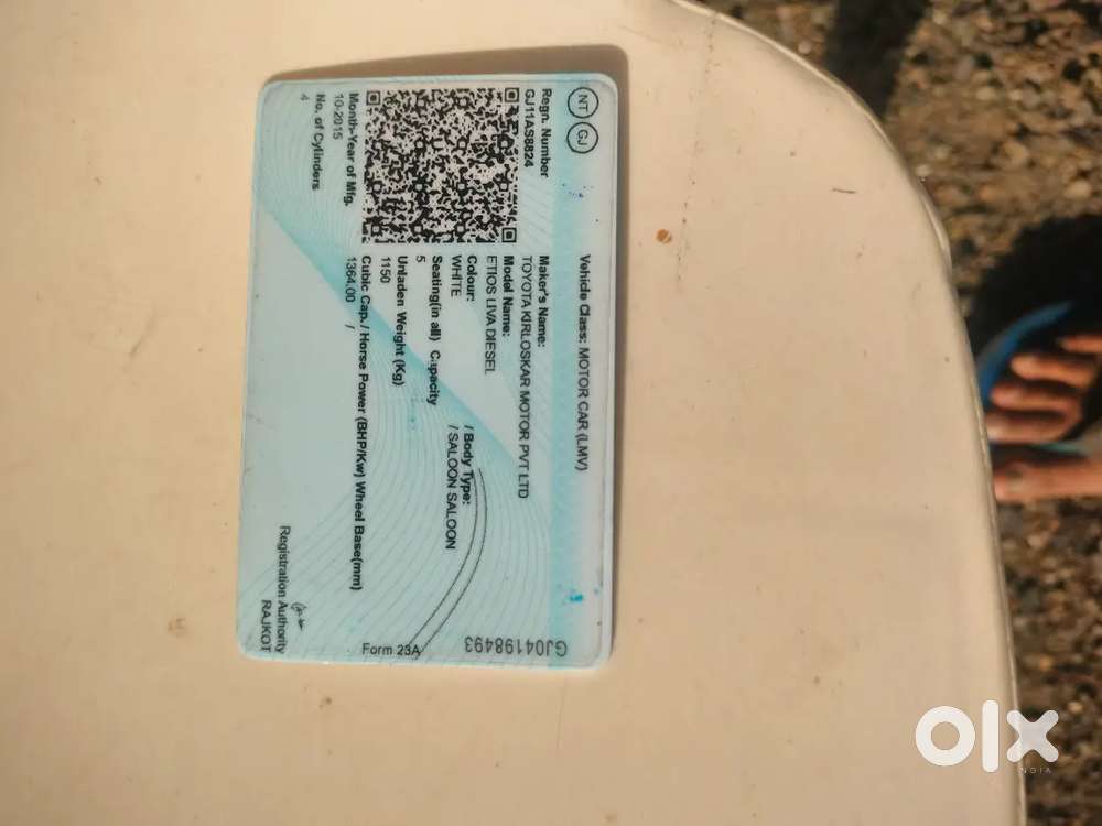 Toyota Etios Liva 2016 Diesel 104000 Km Driven