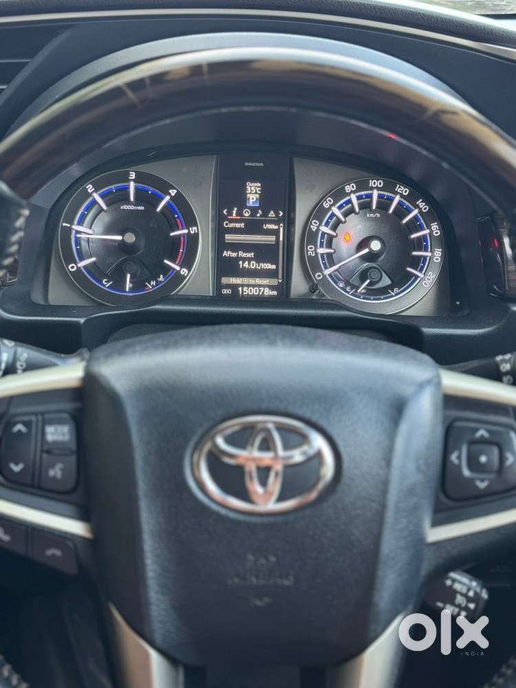 Toyota Innova Crysta 2.8 Zx At 7 Seater, 2018, Diesel