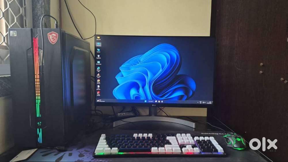 Assembled Mid-Gaming Desktop PC Installed with Windows 11 64 bit