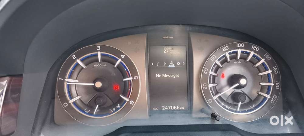 Toyota Innova Crysta 2.4 Vx Mt, 2017, Diesel