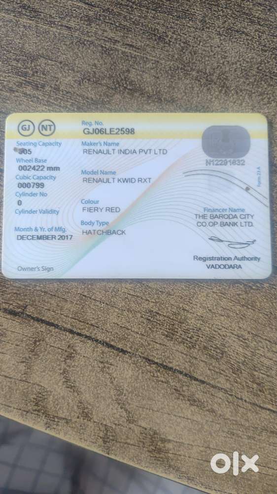 Renault Kwid Rxt, 2017