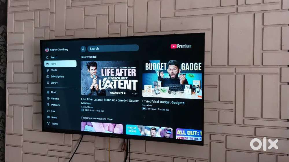 Blaupunkt CyberSound G2 Series 108 cm (43 inch) Full HD LED Smart Andr