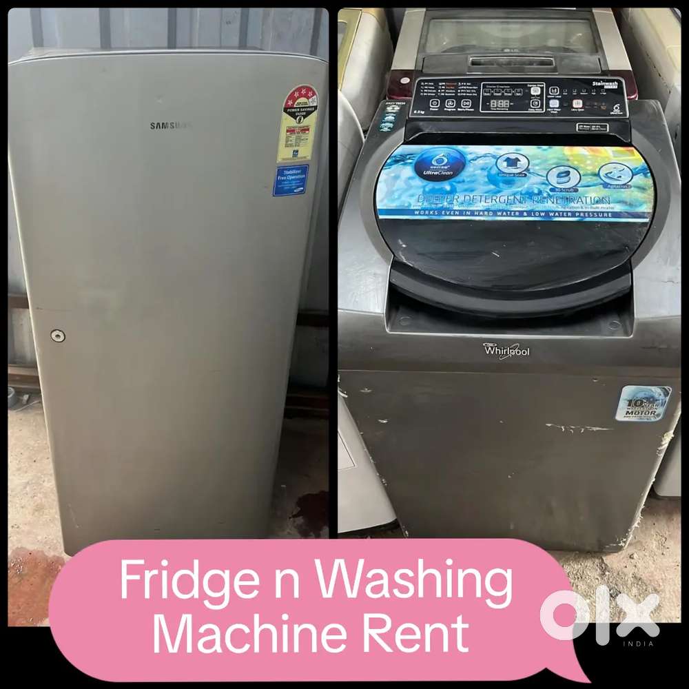 6kg Washing machine & Fridge Rent