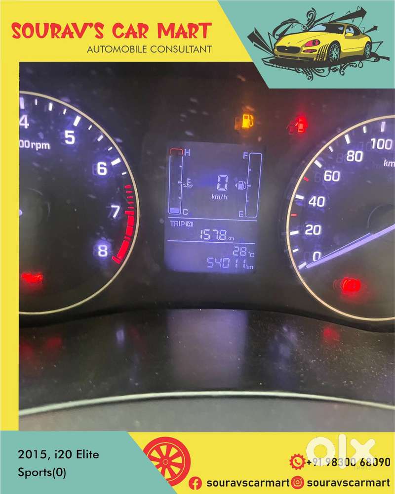 Hyundai I20 Sportz Option 1.2, 2015, Petrol