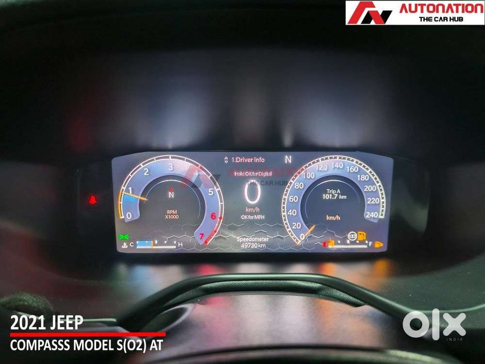 Jeep Compass Model S (o2) At, 2021, Petrol