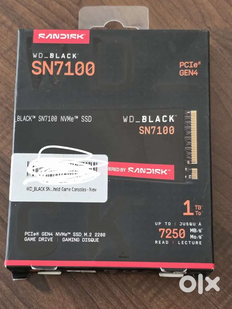 WD-Black SN7100 NVME 1TB SSD - Hard Disks, Printers & Monitors in