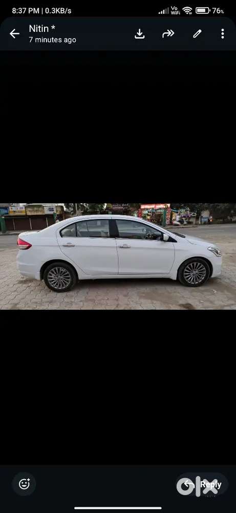 Maruti Suzuki Ciaz 2016 Diesel 800000 Km Driven