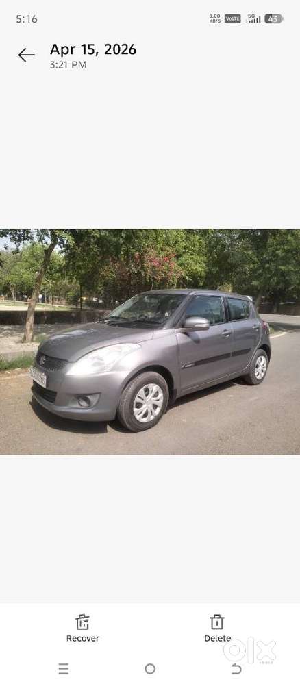 Maruti Suzuki Swift 1.2 Vxi (o), 2013, Petrol