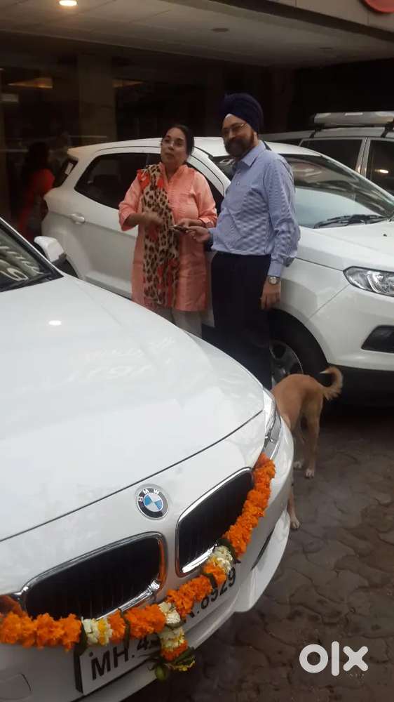 White Bmw 3 Series 2015 Diesel Excellent Condition