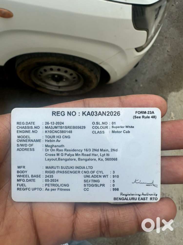 Maruti Suzuki Wagon R Tour H3 2024