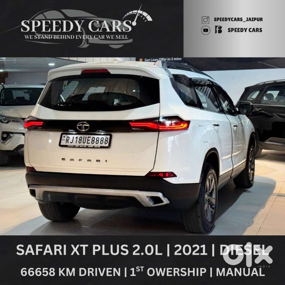 Tata Safari 2.0 Kryotec Xt Plus, 2021, Diesel