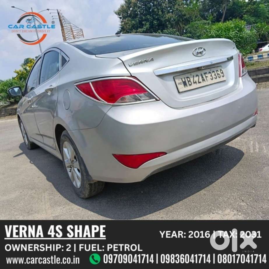 Hyundai Verna [ ] Fluidic 4s 1.6 Vtvt S, 2016, Petrol